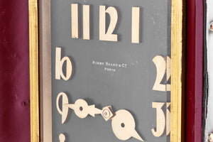 Kirby Beard & Co., Tacked Leather Clock