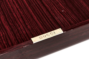 Gucci Lacquered Wood Tray