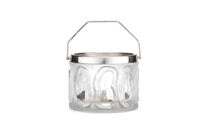 Frosted Glass Ice Bucket