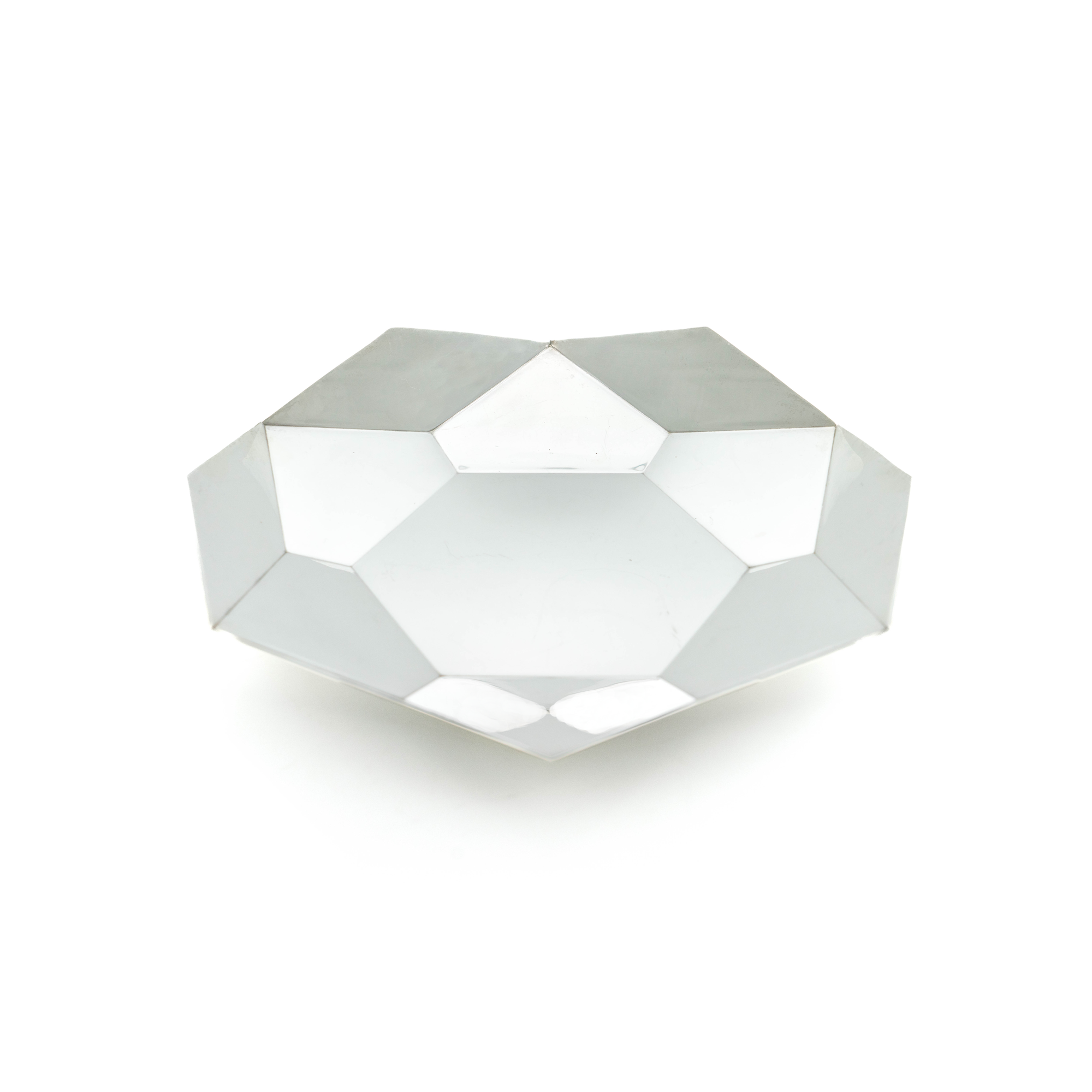 Tiffany & Co. Sterling Faceted Tray