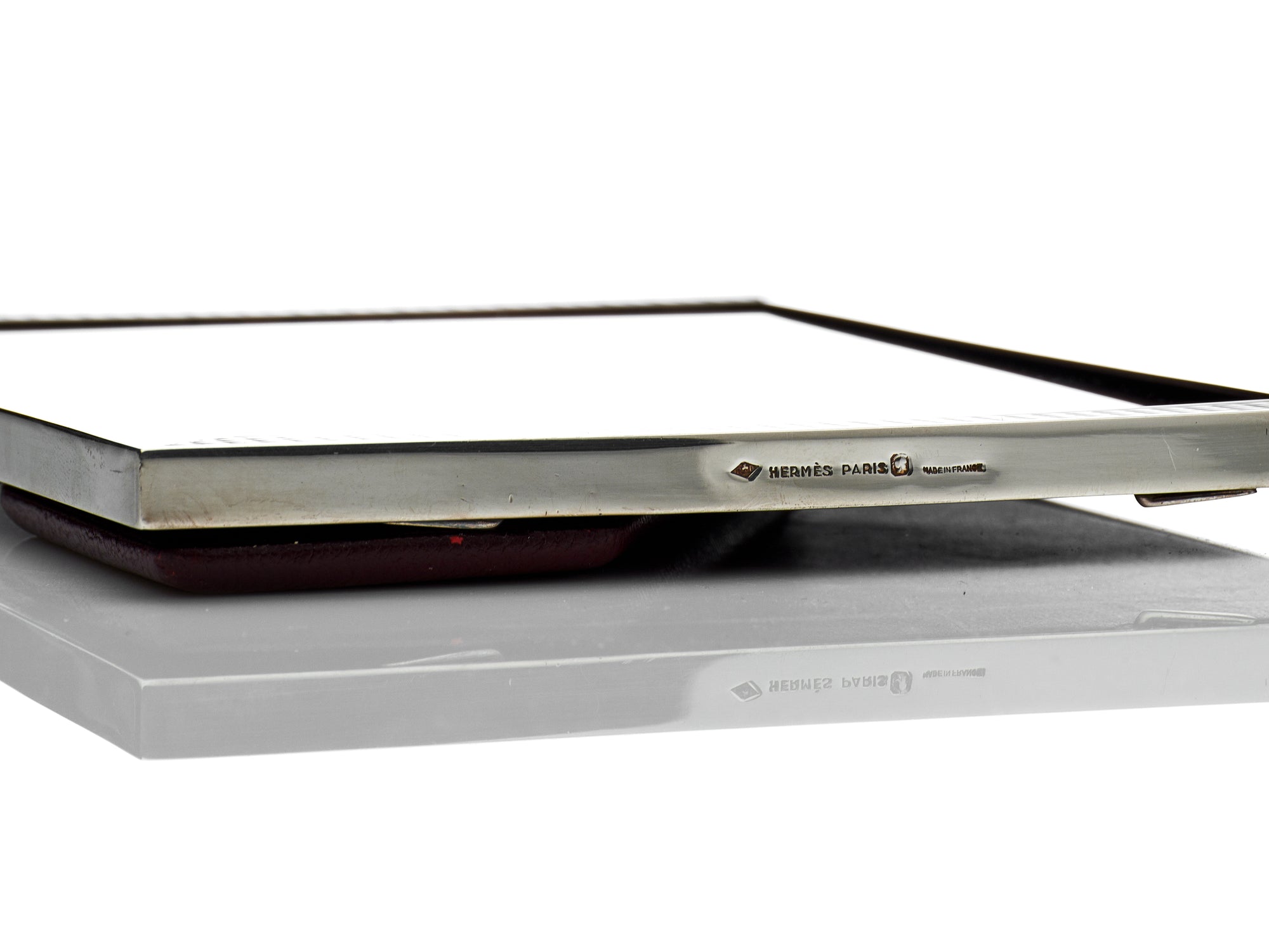 Hermes Sterling Picture Frame - Mantiques Modern