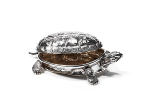 Sterling Silver Turtle Box