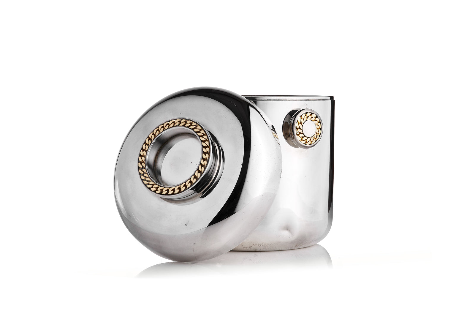 French Chainlink Ice Bucket