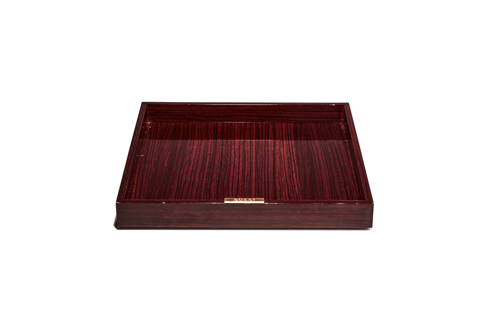Gucci Lacquered Wood Tray