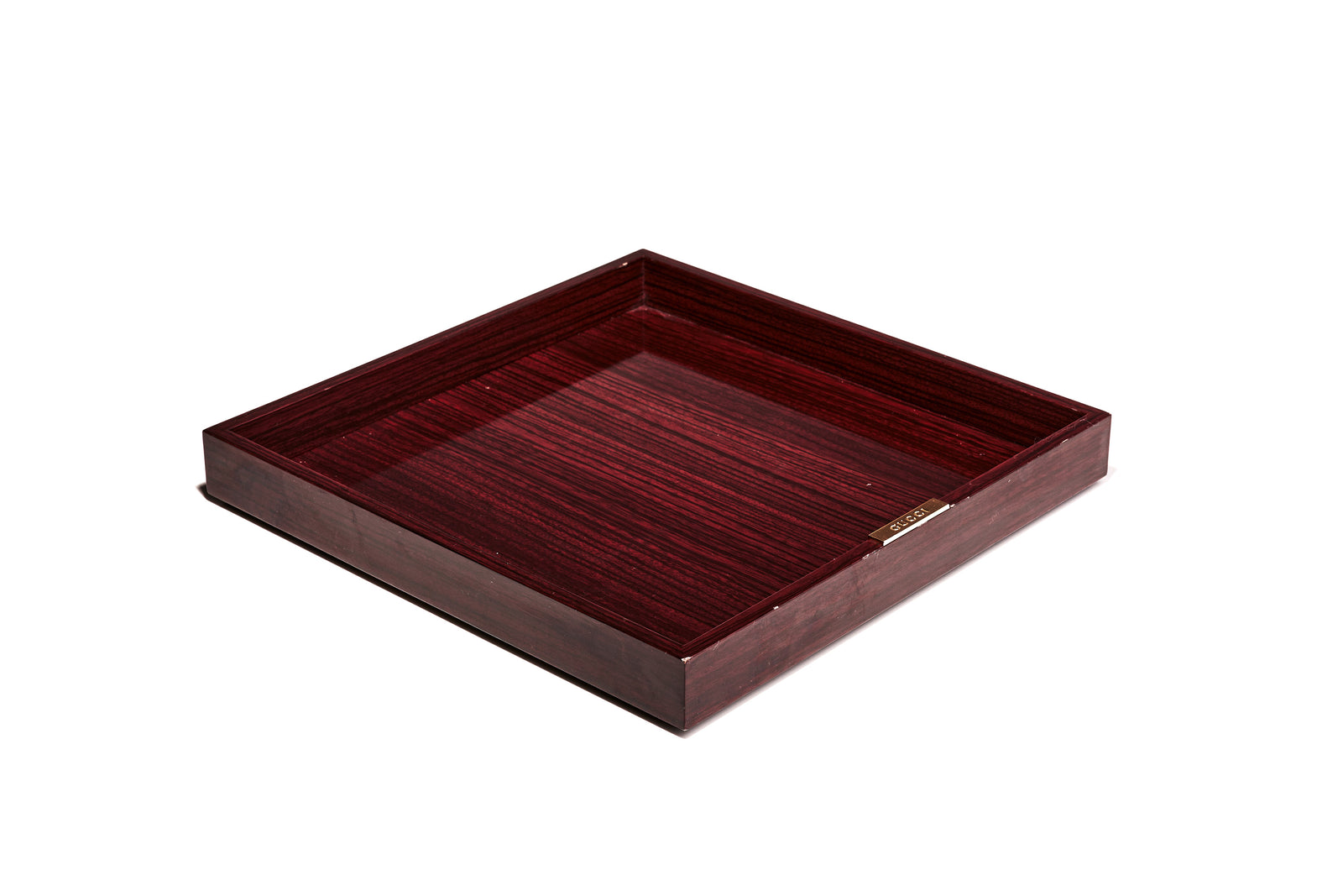 Gucci Lacquered Wood Tray