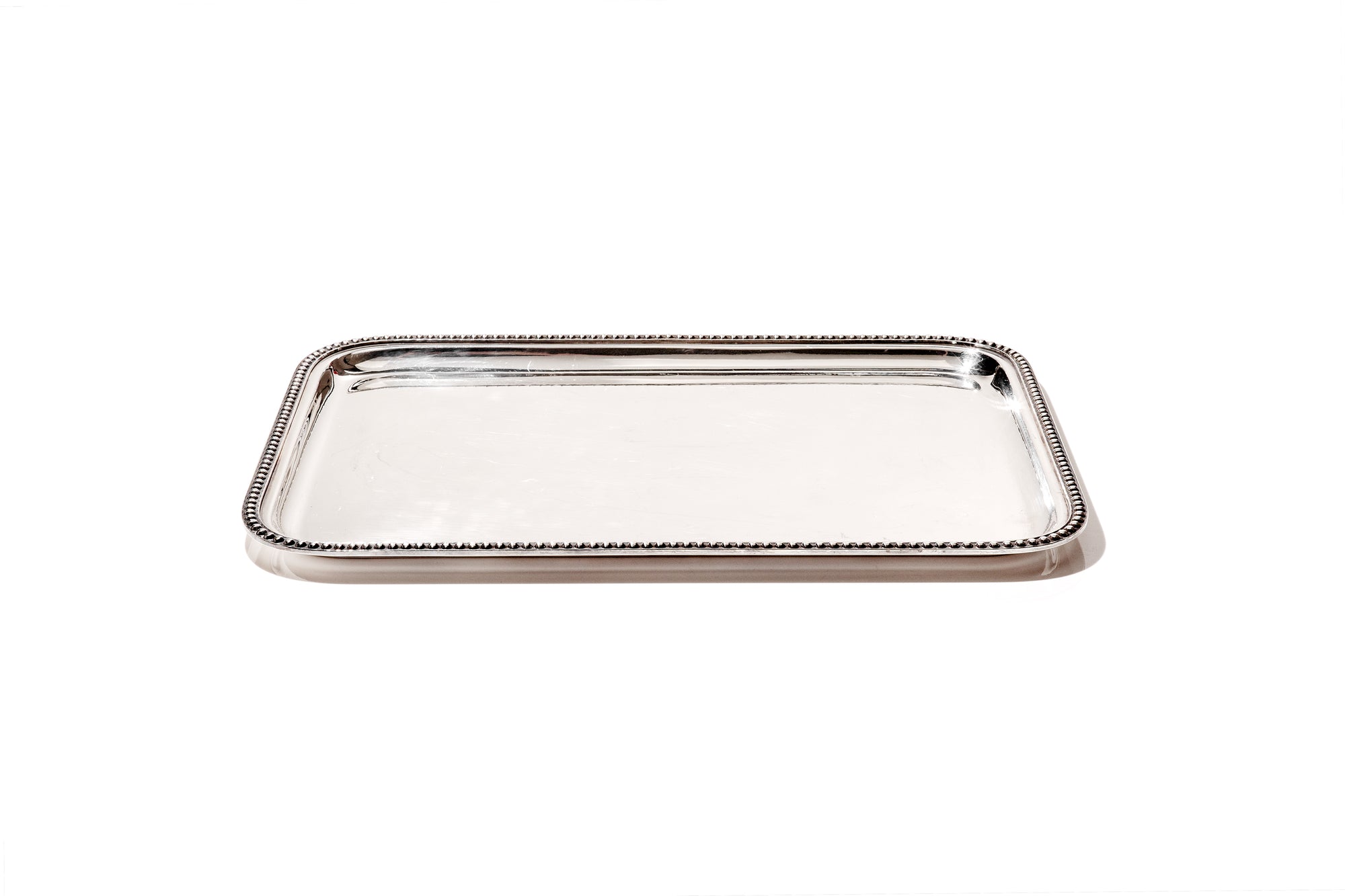 French Beaded Serving Tray