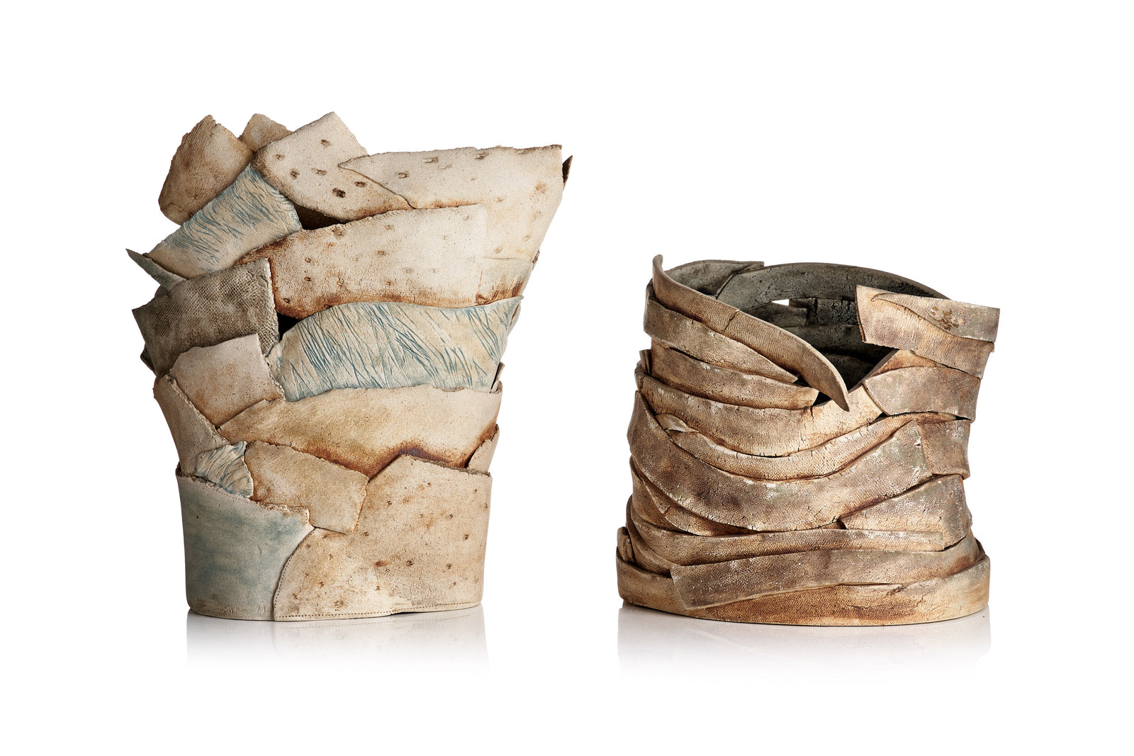 Ceramic 'Patch' Vases