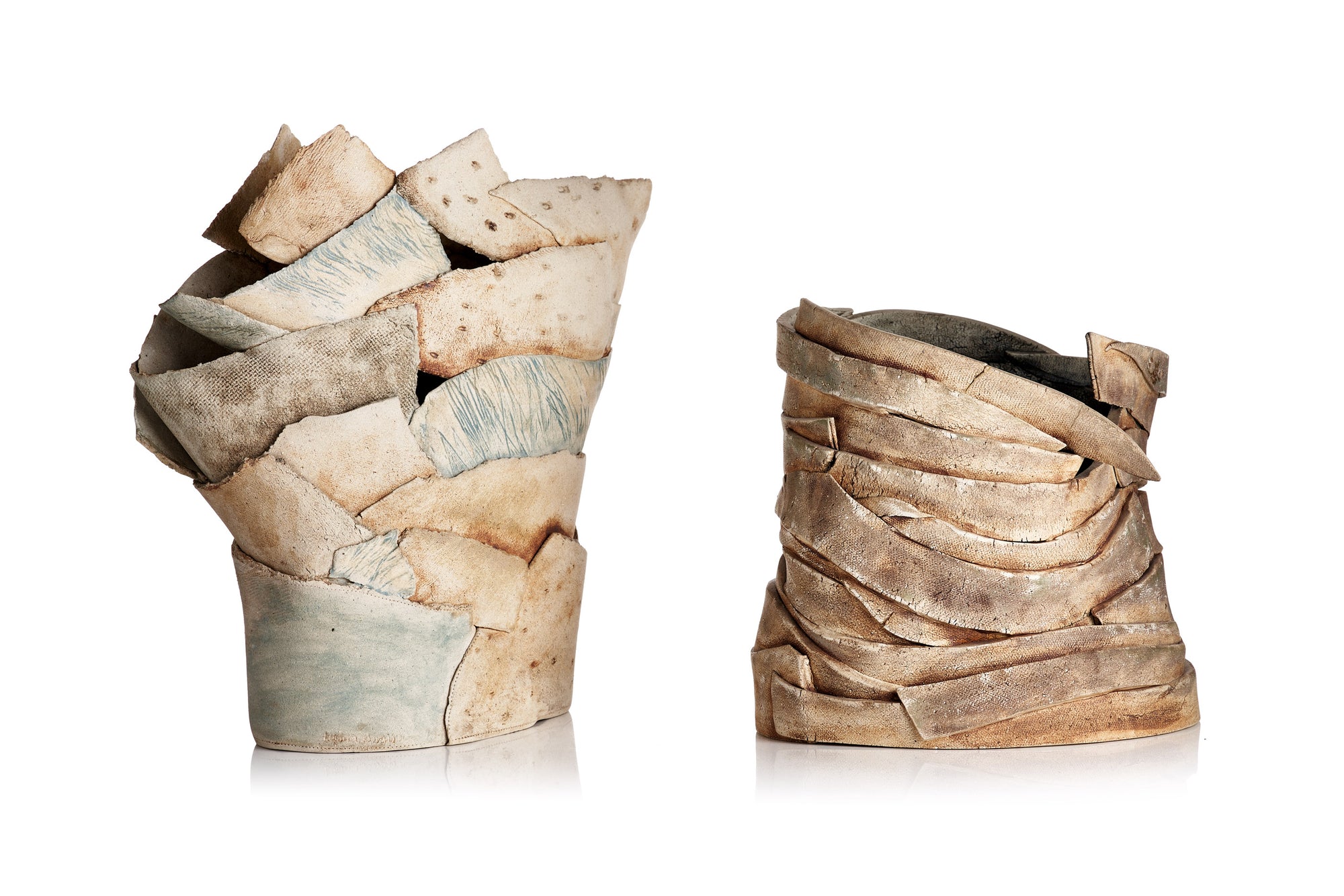 Ceramic 'Patch' Vases