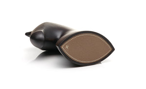 Hermes Horse Head Paperweight, Macassar Ebony