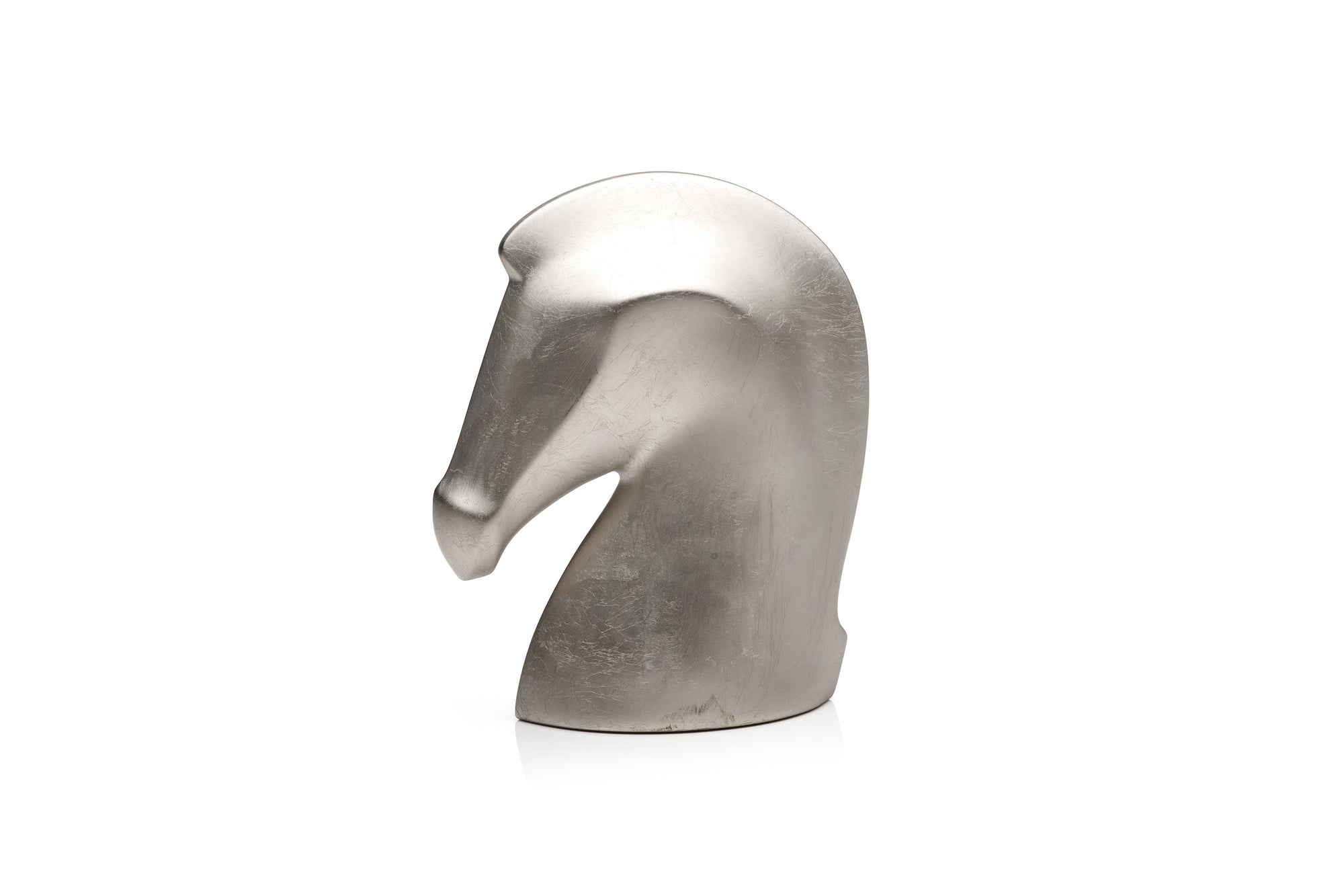 Hermes Horse Paperweight, Silver Foil