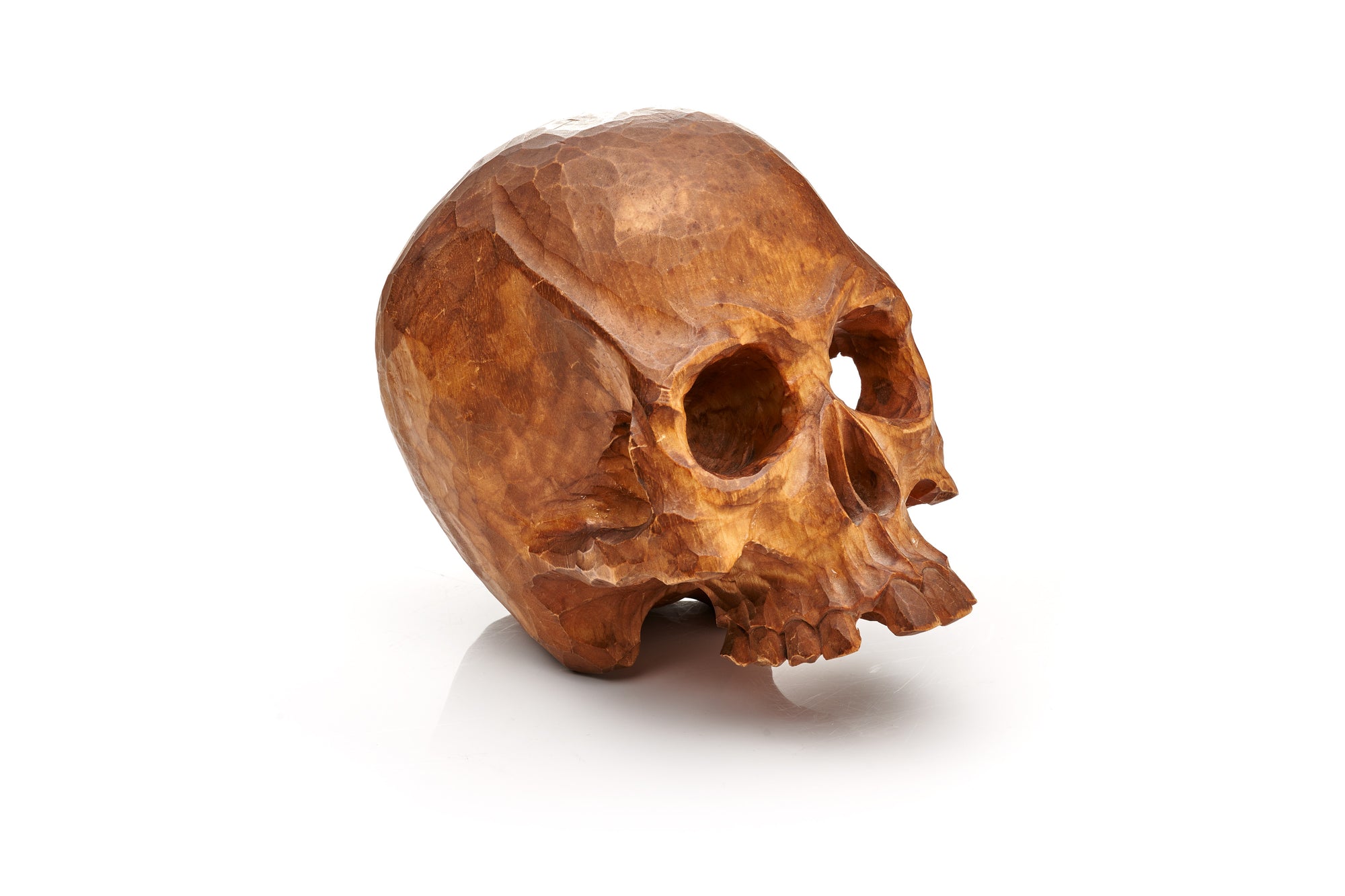 Japanese Carved Skull, Meiji
