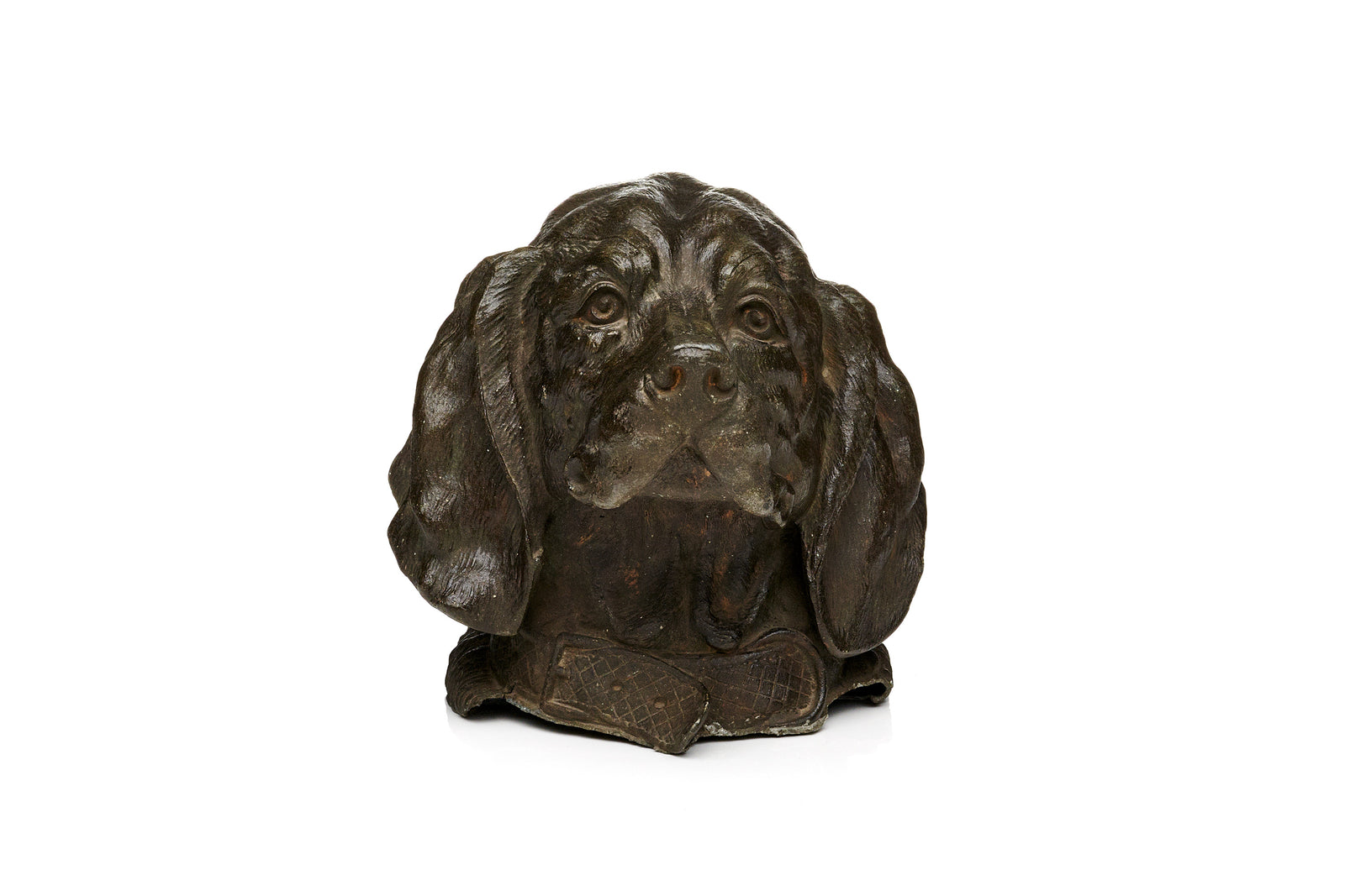 Bronze Dog Sculpture