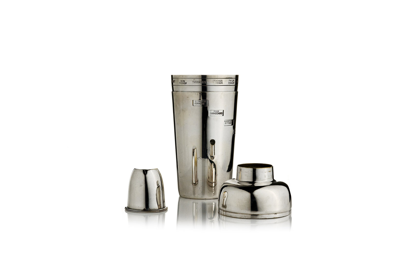 Italian 'Recipe' Cocktail Shaker