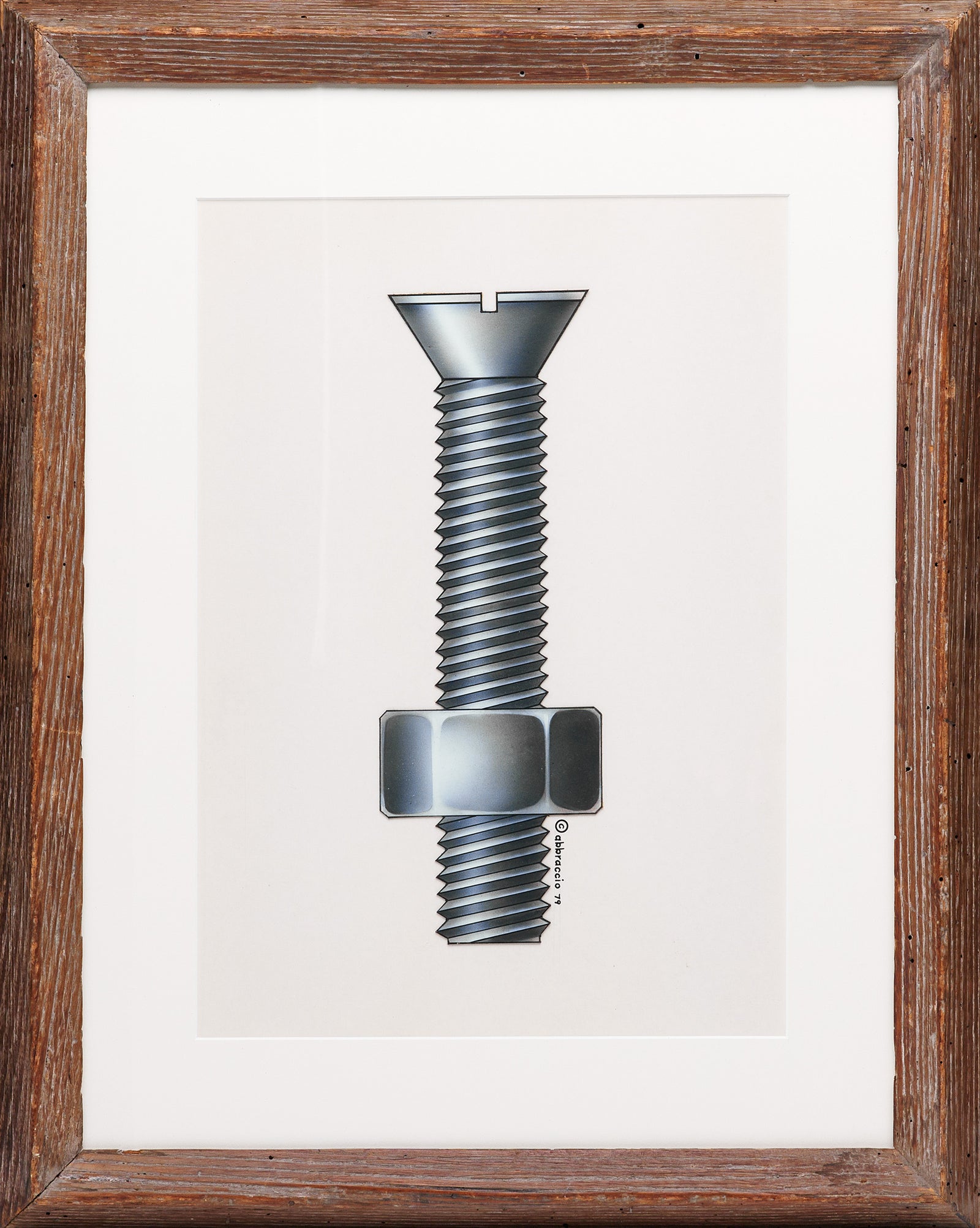 Pen & Ink 'Bolt' Cut-Paper