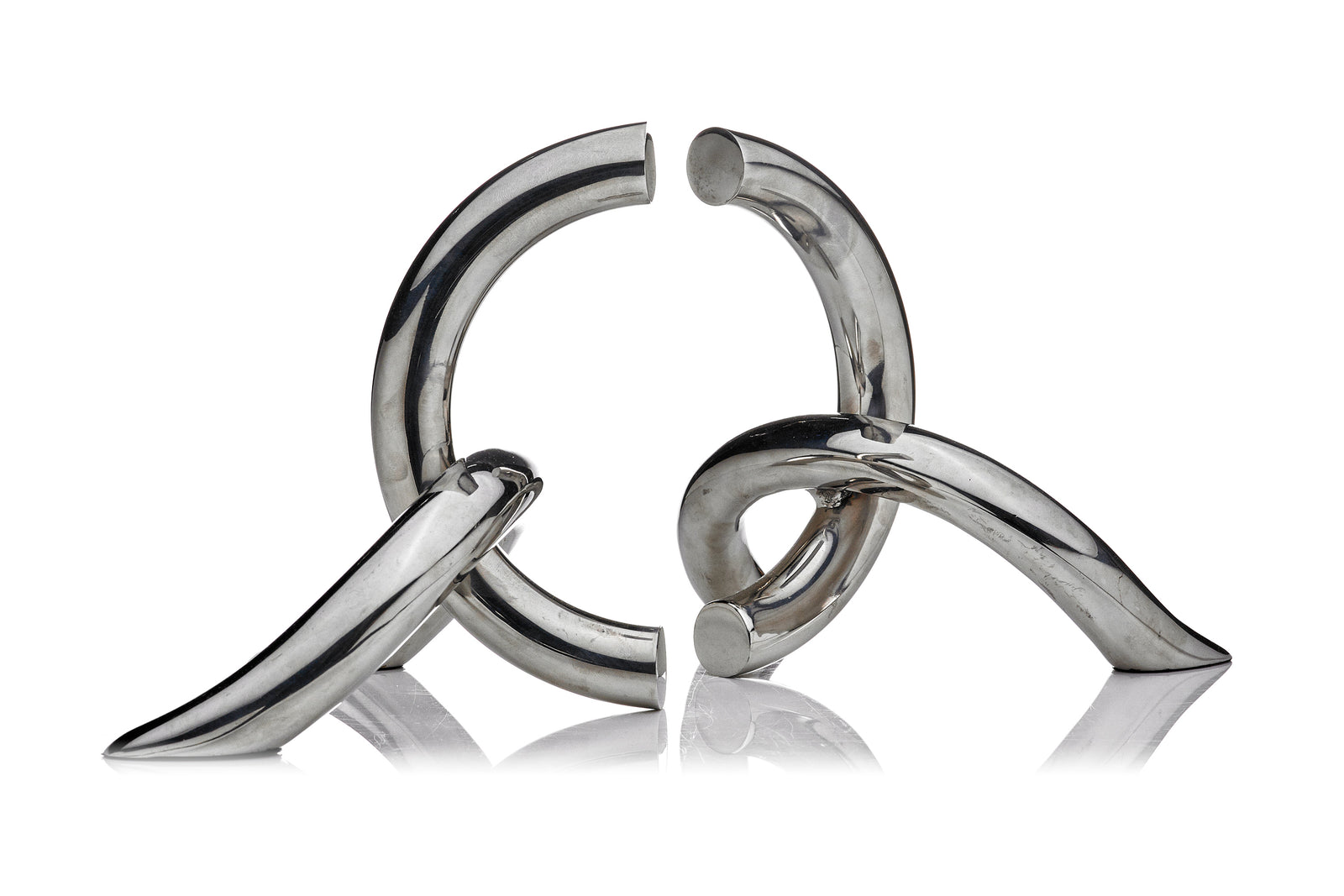 Chromed Steel Bookends