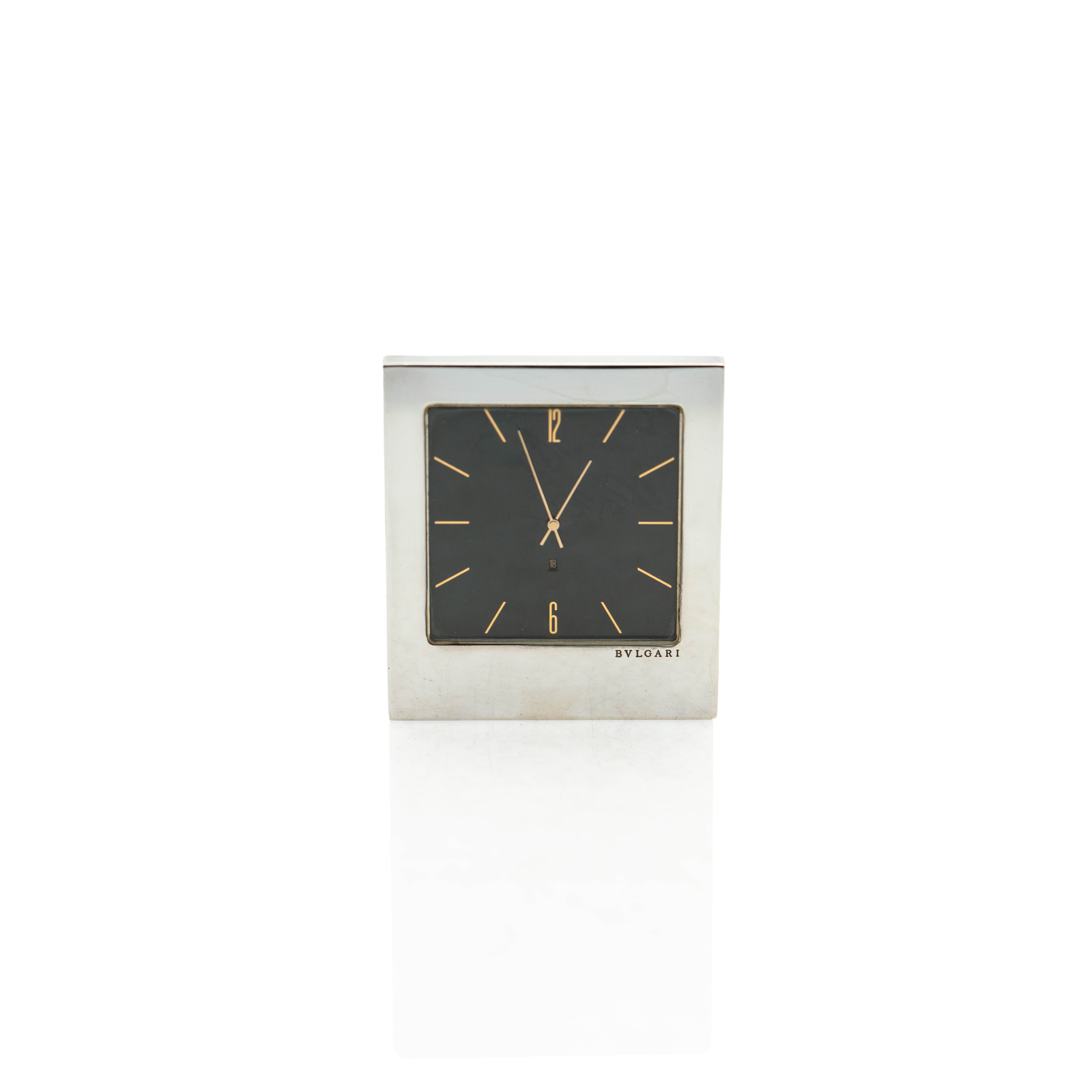 Bvlgari Sterling Clock
