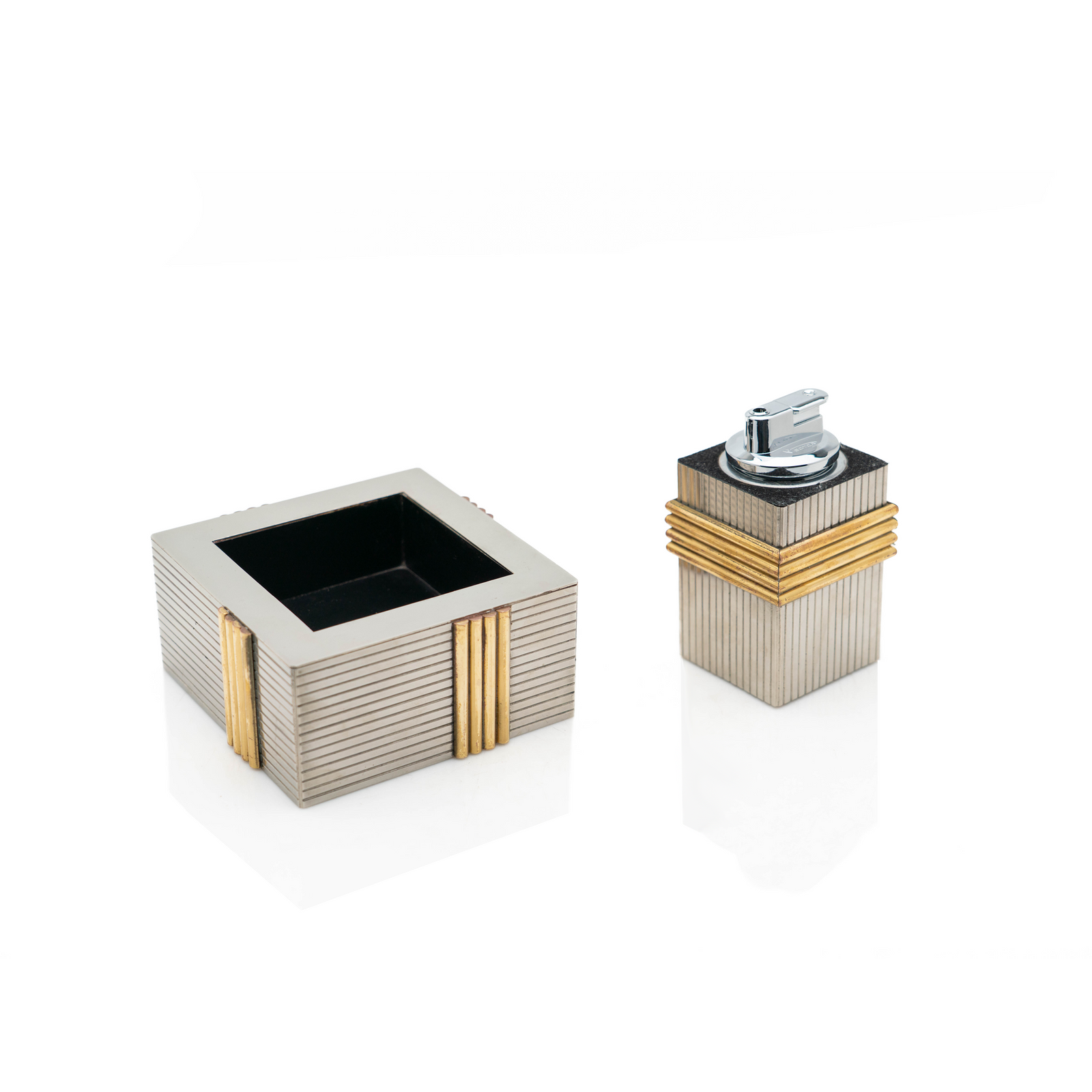 Christian Dior Lighter & Ashtray Set