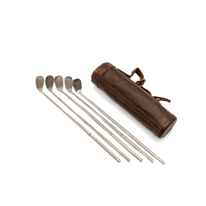 Cocktail Pick Set, Golf Clubs