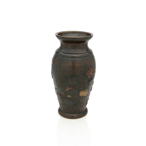 Japanse Bronze Vase, Meiji-Era