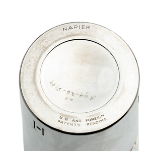 Napier Cocktail Shaker with Recipe Chart
