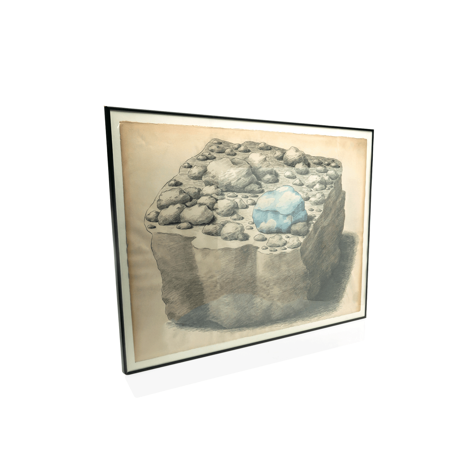 Elfi Schuselka Pencil Drawling, Surrealist