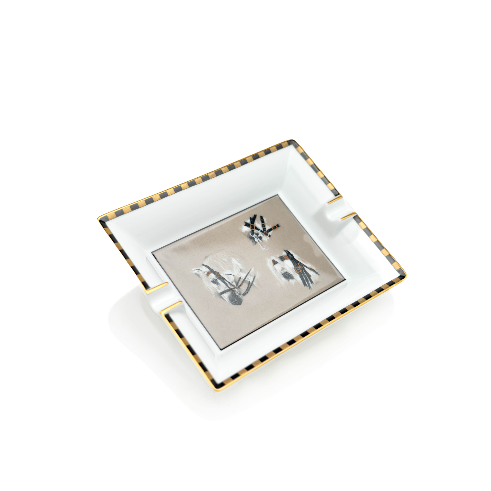 Hermes Ashtray, Equestrian