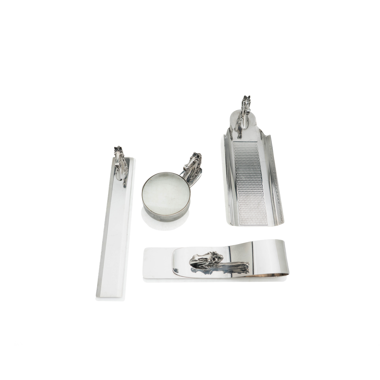 Hermes Horsehead Desk Set