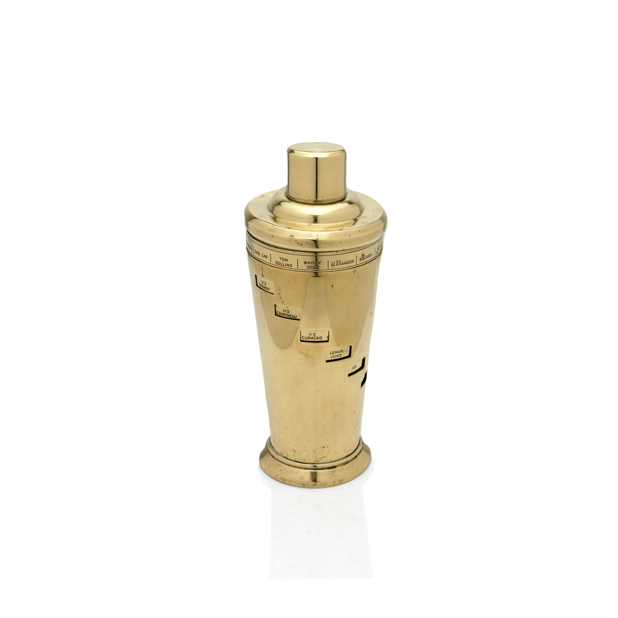 Italian Recipe Cocktail Shaker