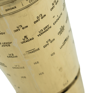 Italian Recipe Cocktail Shaker