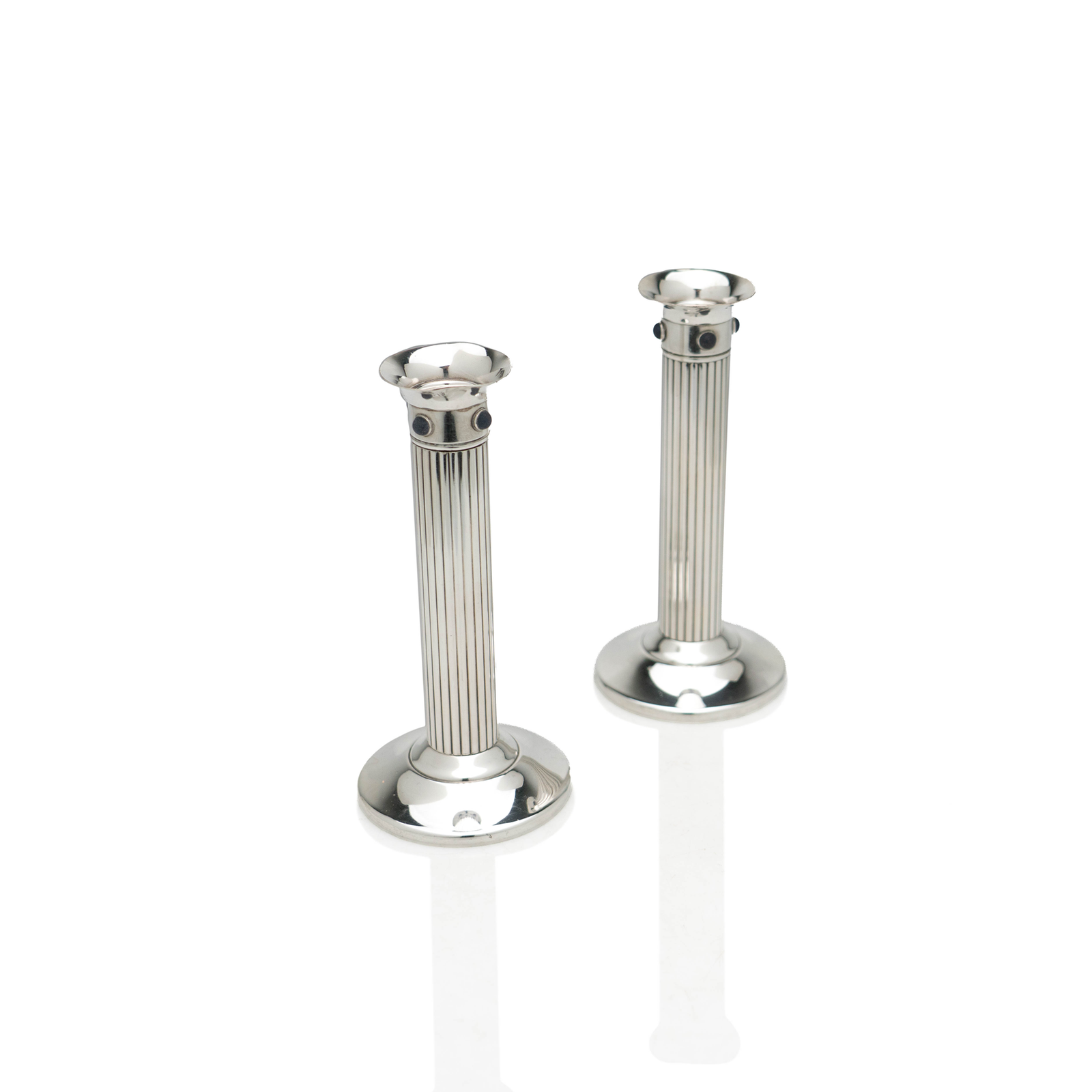 Cartier Candle Sticks, Lapis