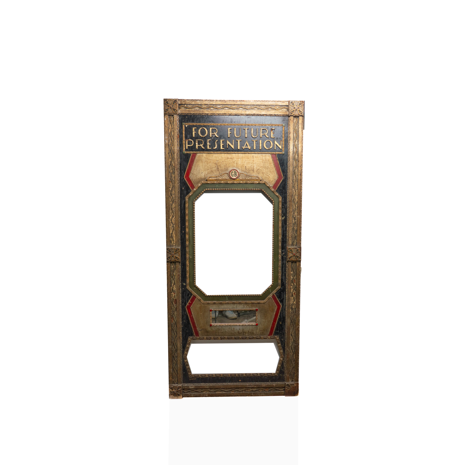1930's Carved & Painted Theater Presentation Marquees
