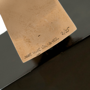 Bronze Modernist Sculpture