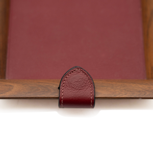 Hermes Leather & Wood Tray