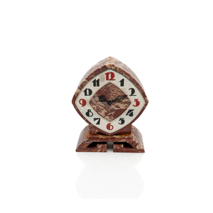 French Marble Deco Clock