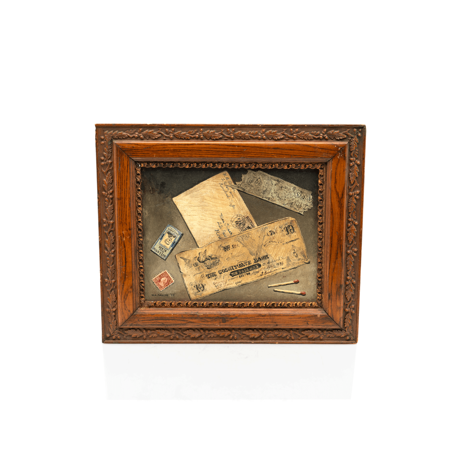 Trompe l'Oeil Painting, 1853