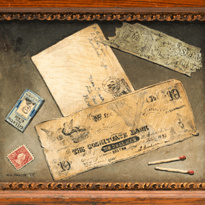 Trompe l'Oeil Painting, 1853