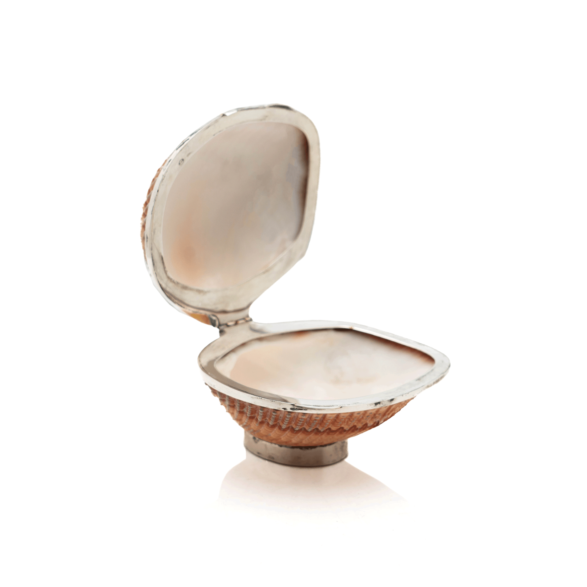 Italian Sterling Shell Box