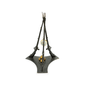 J.E. Caldwell, Ball Clock on Rifle Stand