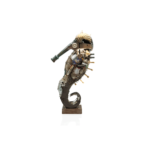 Seahorse Assemblage Sculpture, Leo Sewell
