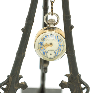 J.E. Caldwell, Ball Clock on Rifle Stand
