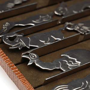 French Deco Knife Rests, Animalia