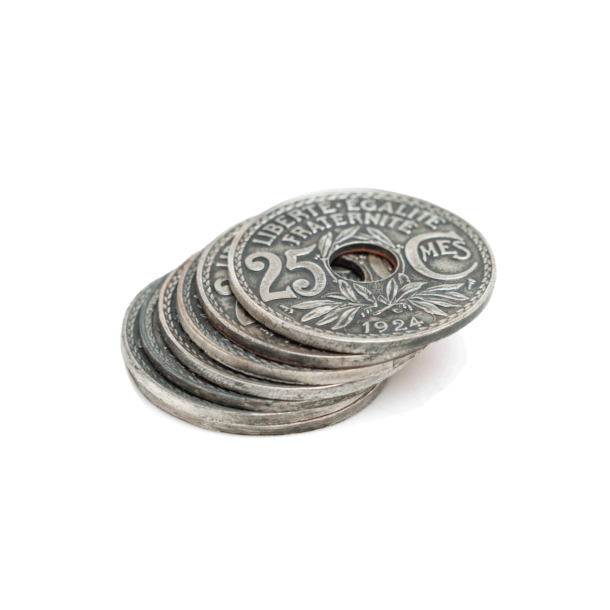 French Coin Coasters