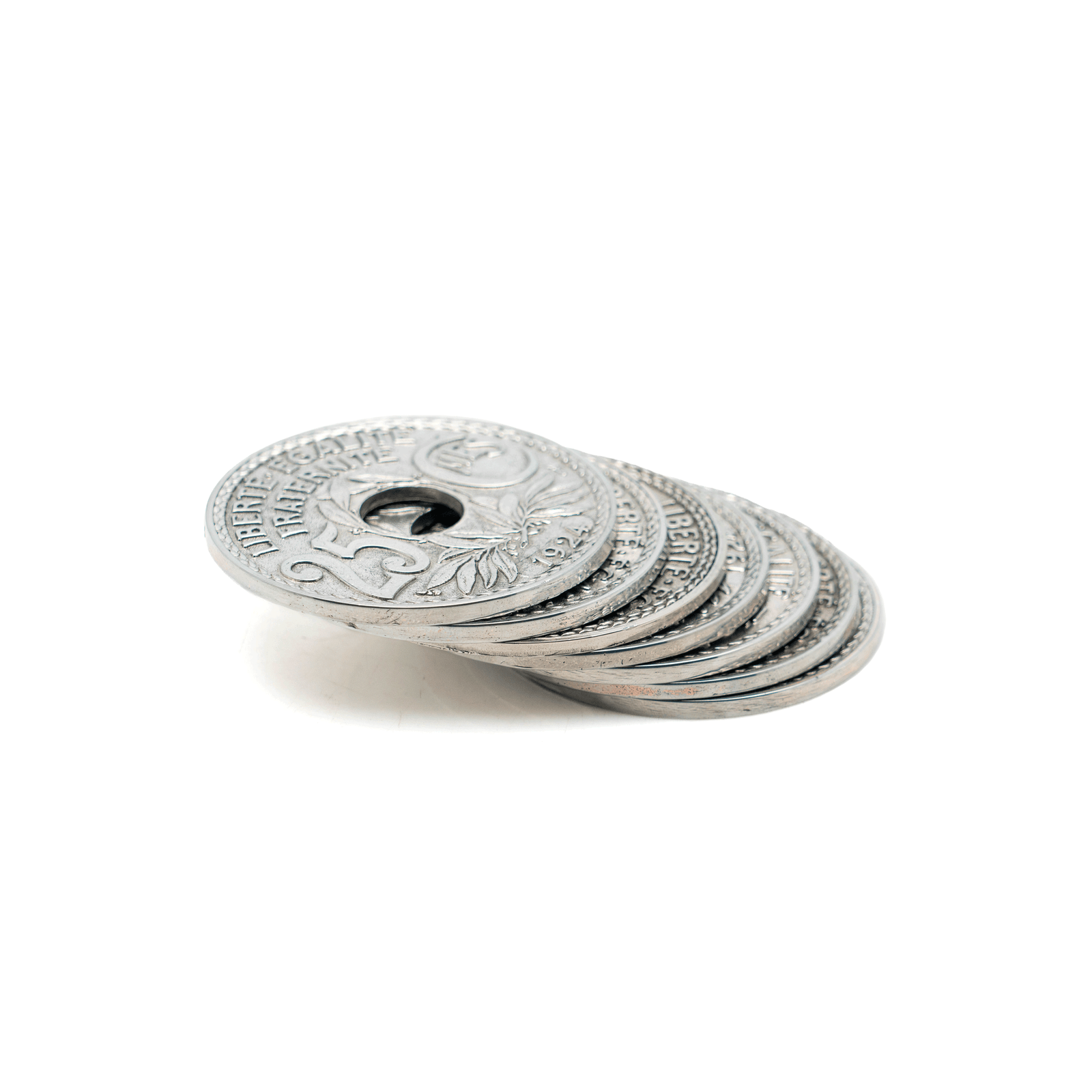 French Coin Coasters