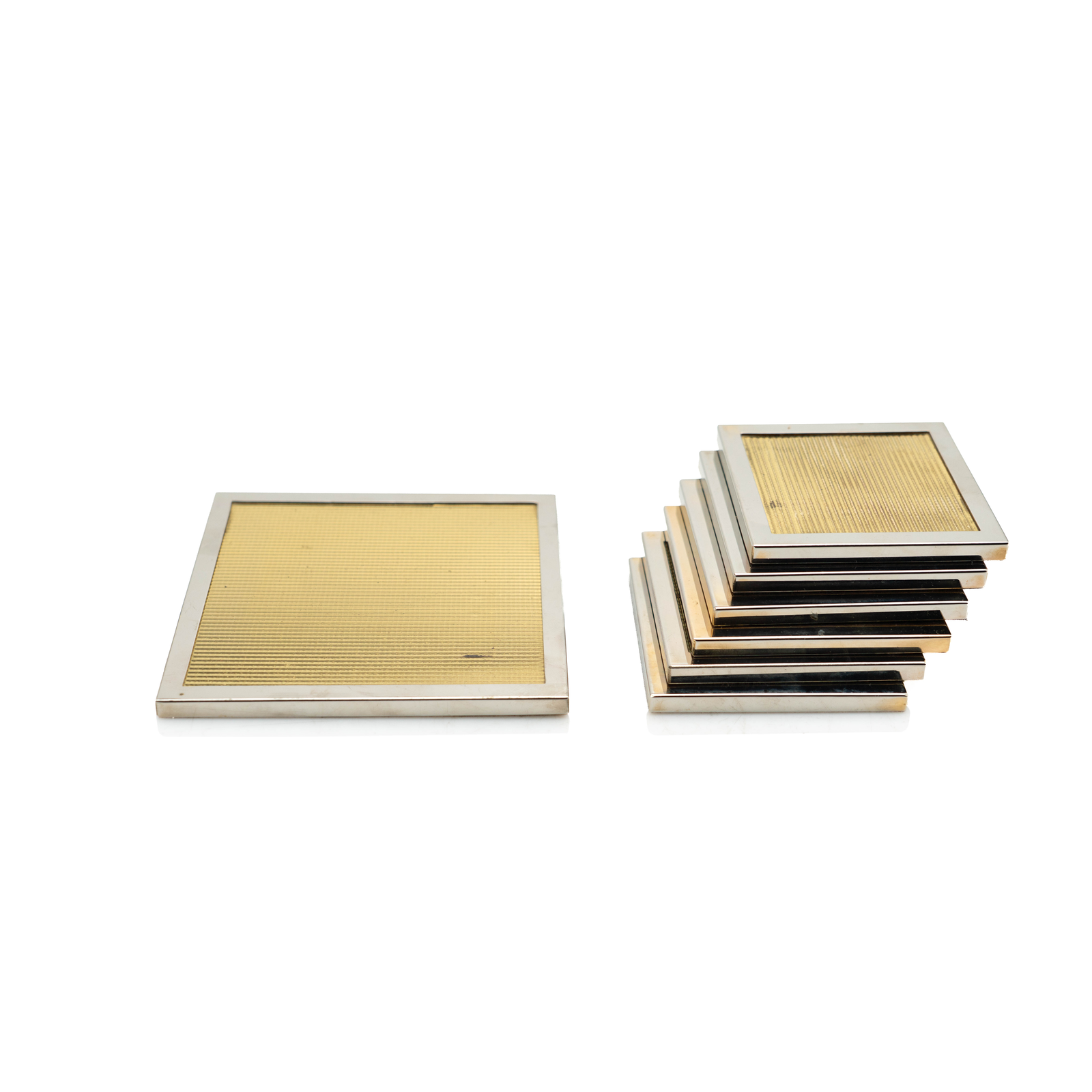 Italian Gilt-Brass Coasters
