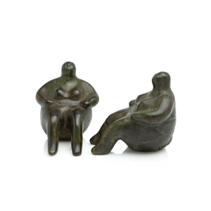 Bronze Reclining Figures, French