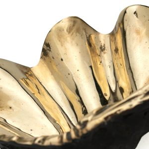 French Bronze Sea Shell catchall