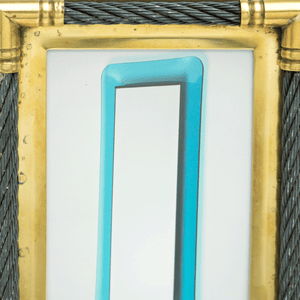 Gilt-Brass & Cable Picture Frame