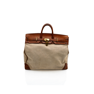 Hermes HAC Canvas & Leather, 50cm