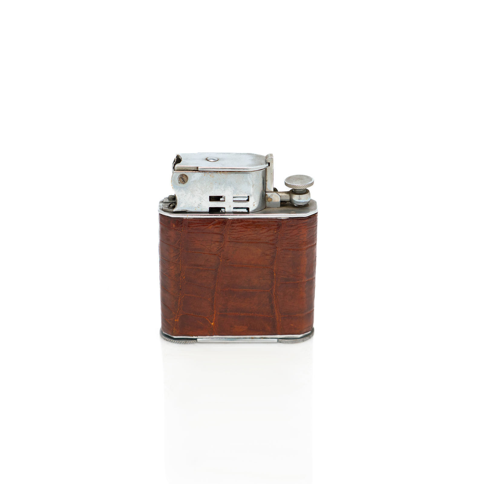 French Alligator Table Lighter, 1940s