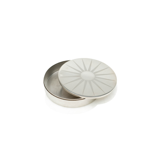 Hermes Sundial Silver Box